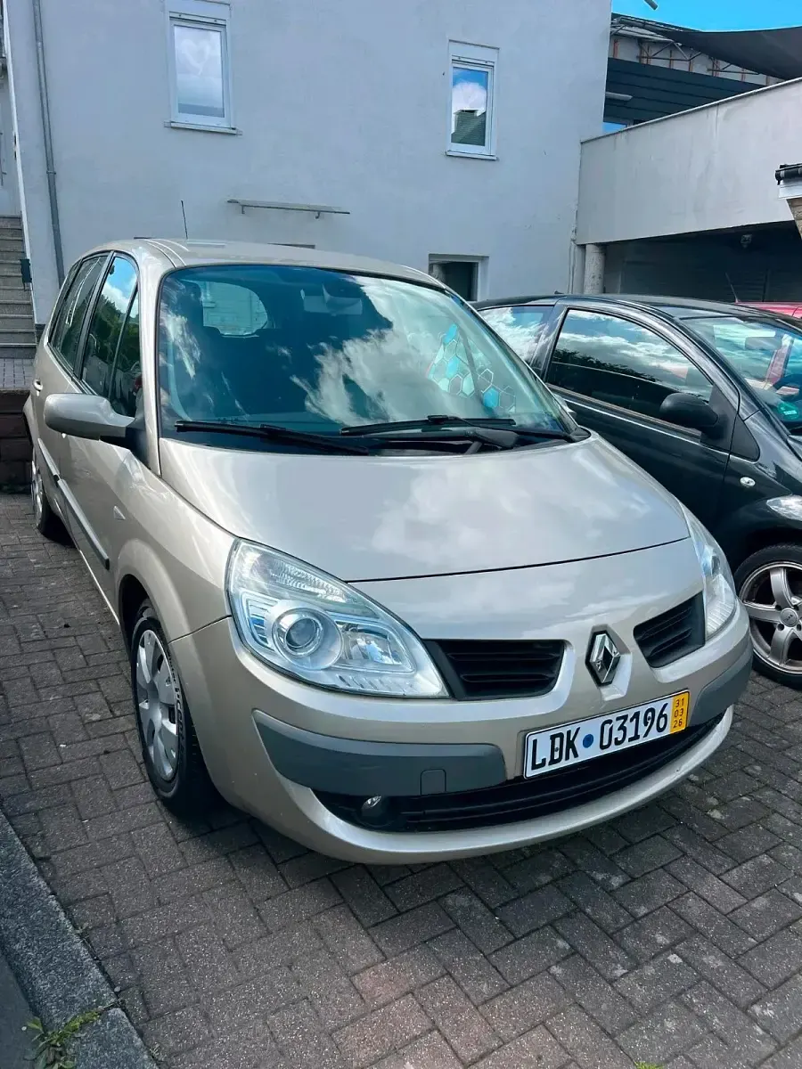 Gebraucht Renault Scénic II 111 PS (81 kW) 2007 Gold Van / Kleinbus