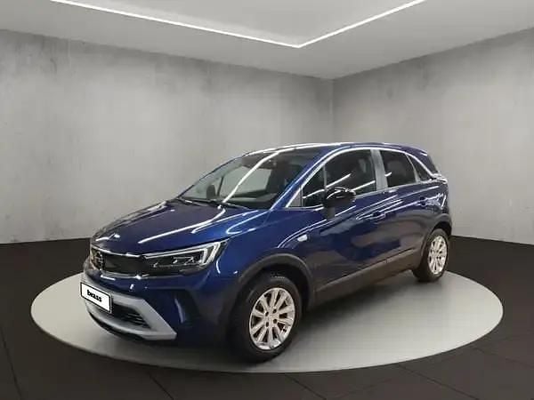 Nautic blau (metallic) Gebraucht 2021 Opel Crossland Elegance SUV | 15.950 € (Fairer Preis) - Bild 1/4