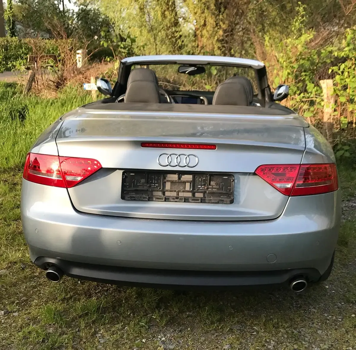 Gebraucht Audi A5 Cabriolet S-Line 239 PS (175 kW) 2010 Silber Cabrio