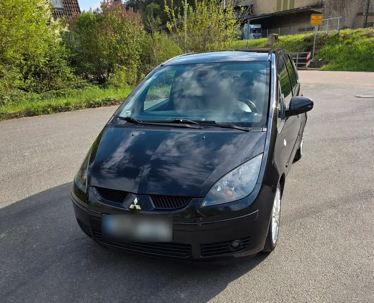 Gebraucht Mitsubishi Colt Motion 95 PS (69 kW) 2007 Schwarz Van / Kleinbus