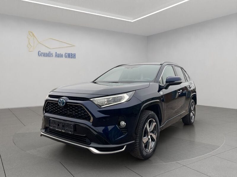 Blau Gebraucht 2021 Toyota RAV4 Hybrid Design SUV | 26.350 € (Superpreis) - Bild 1/4