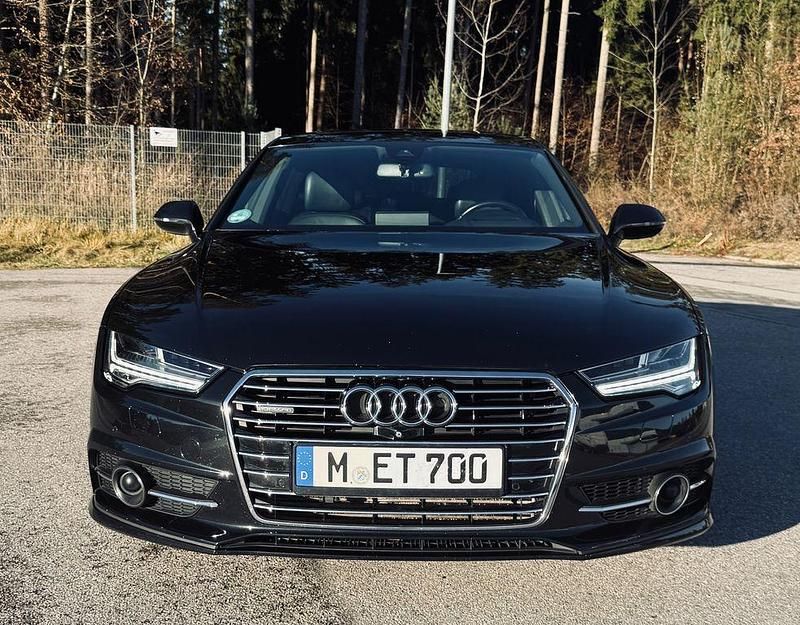 Schwarz Gebraucht 2015 Audi A7 S-Line Limousine | 22.900 € (Fairer Preis) - Bild 1/4