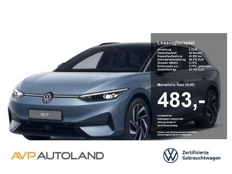 Stonewashed blue Gebraucht 2024 VW ID.7 Pro Limousine | 48.470 € (Fairer Preis) - Bild 1/4