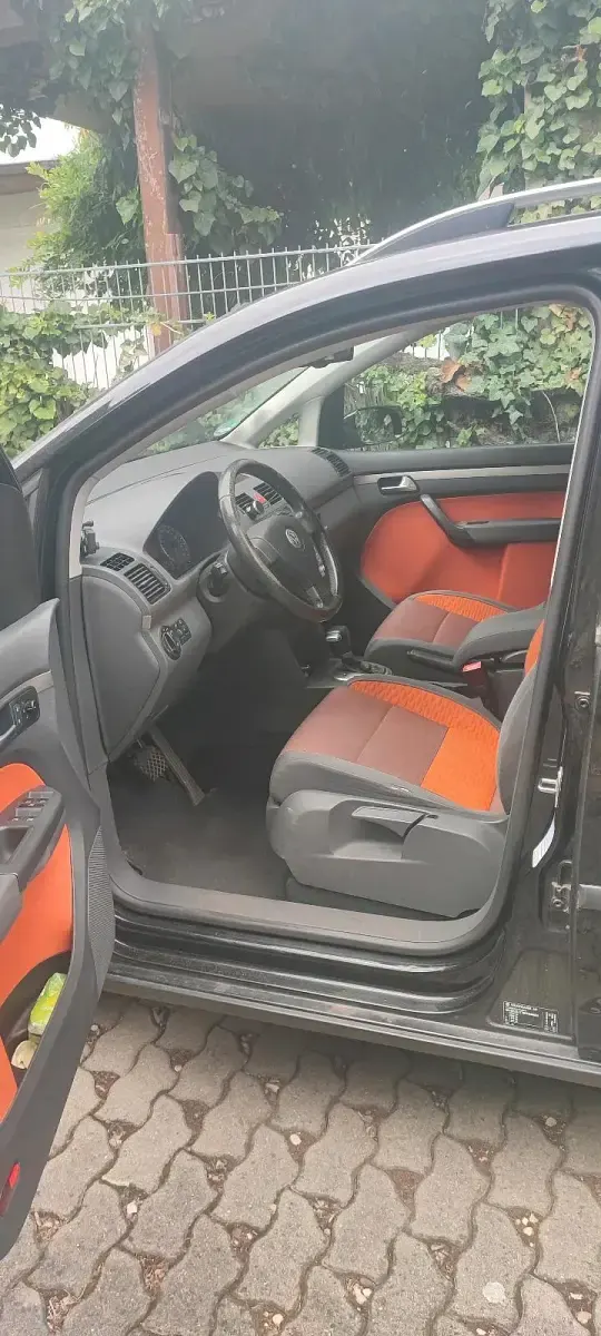 Gebraucht VW Touran Cross 140 PS (102 kW) 2007 Schwarz Van / Kleinbus