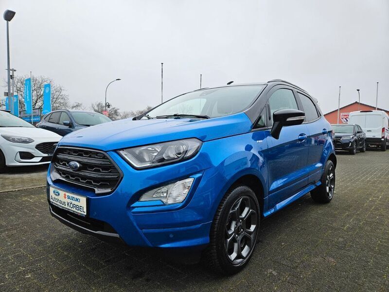 Blau Gebraucht 2020 Ford Ecosport ST-Line SUV | 15.970 € (Guter Preis) - Bild 1/4