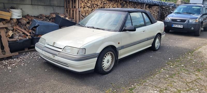 Weiß Gebraucht 1992 Rover 216 Cabrio | 4.444 € - Bild 1/4