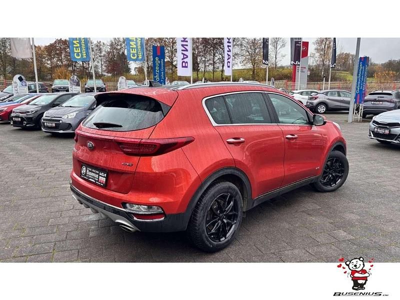 Gebraucht Kia Sportage 177 PS (130 kW) 2021 (rng) orange fusion met. SUV