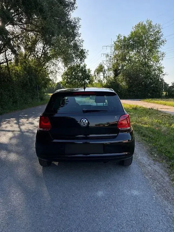 Gebraucht VW Polo Style 69 PS (50 kW) 2011 Schwarz Kleinwagen