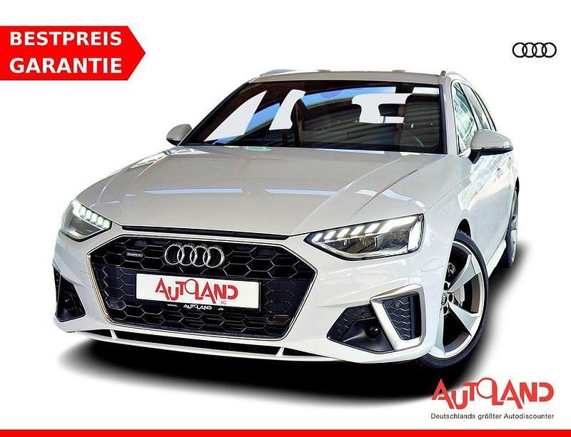 Weiß Gebraucht 2022 Audi A4 S-Line Kombi | 38.490 € (Teuer) - Bild 1/4
