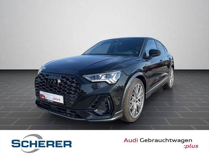 Mythosschwarz metallic (metallic) Gebraucht 2023 Audi Q3 Sportback Advanced SUV | 48.670 € (Etwas zu teuer) - Bild 1/3