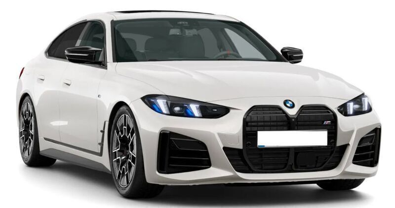 A96 mineralweiß metallic Gebraucht 2024 BMW M440 M Sport Limousine | 63.990 € (Fairer Preis) - Bild 1/4