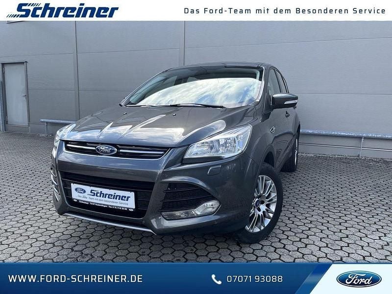 Grau Gebraucht 2014 Ford Kuga Titanium SUV | 10.990 € (Guter Preis) - Bild 1/4