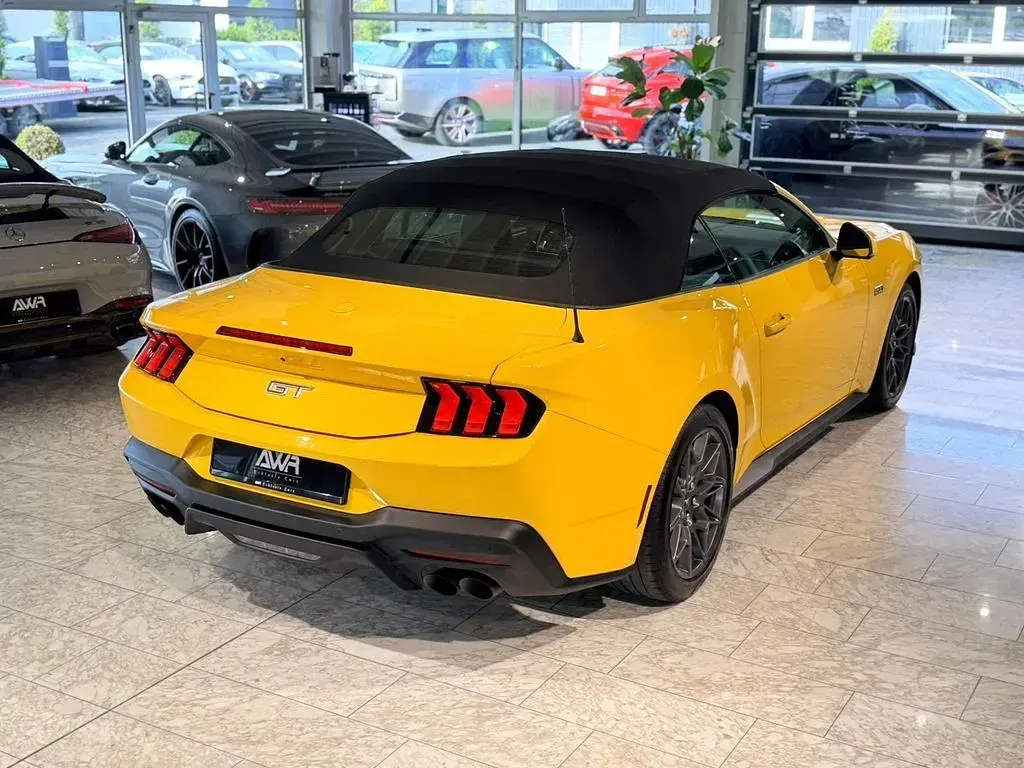 Gebraucht Ford Mustang GT 446 PS (328 kW) 2024 Gelb Cabrio