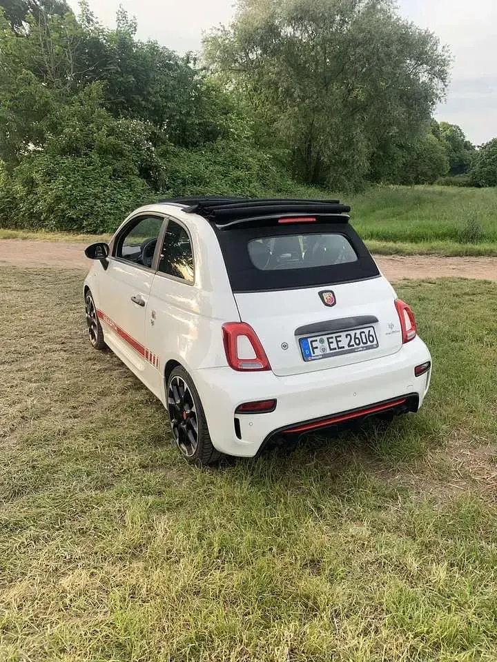 Gebraucht Abarth 595C Competizione 179 PS (131 kW) 2017 Weiß Cabrio