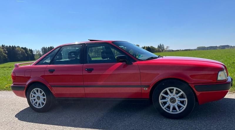 Second-hand Audi 80 115 CP (84 kW) 1993 Roșu Berlinǎ