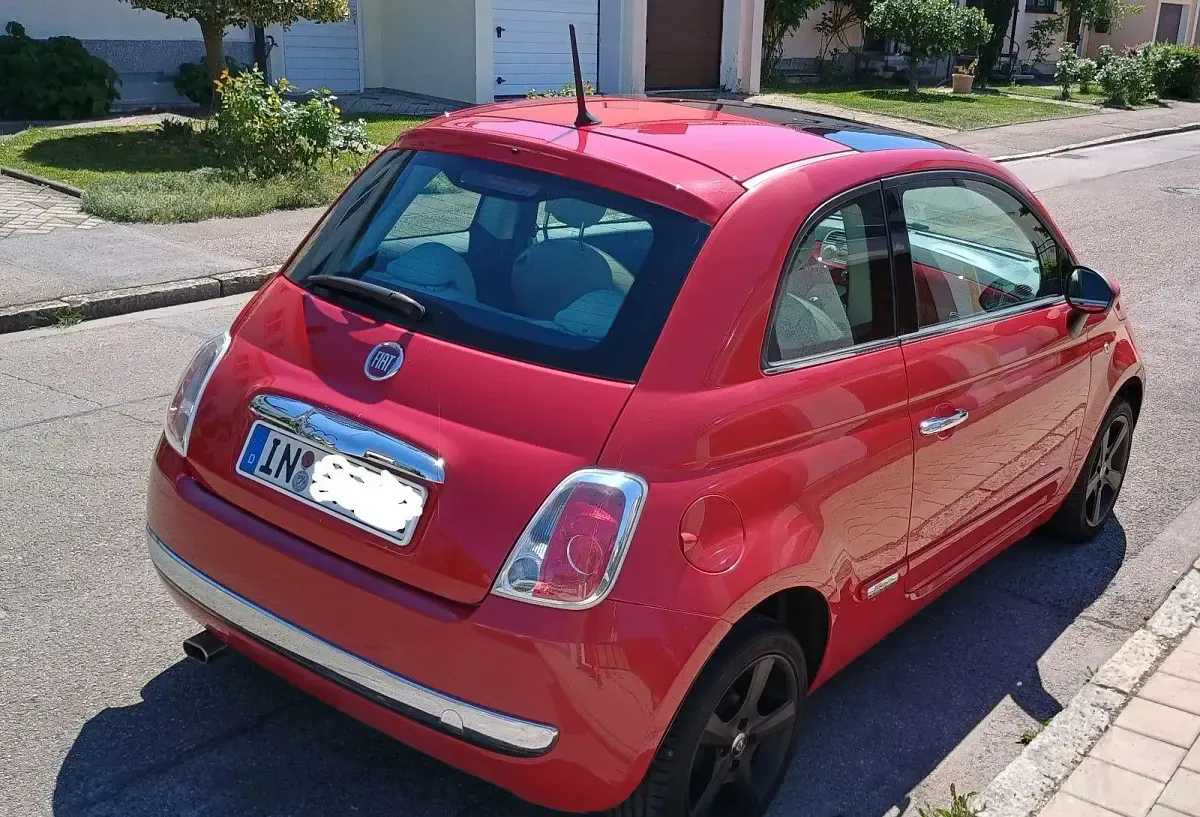 Gebraucht Fiat 500 69 PS (50 kW) 2014 Rot Kleinwagen