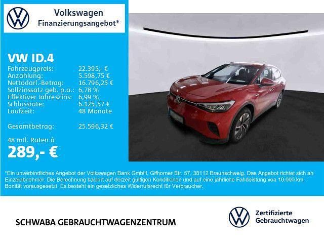 Rot Gebraucht 2022 VW ID.4 Pure SUV | 22.395 € (Guter Preis) - Bild 1/4