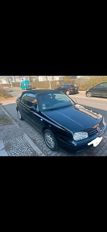 Gebraucht VW Golf Cabriolet 2001 Schwarz Cabrio