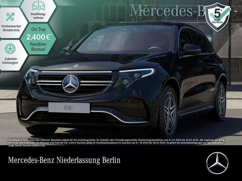 Schwarz Gebraucht 2022 Mercedes EQC400 Advanced SUV | 41.890 € (Fairer Preis) - Bild 1/4