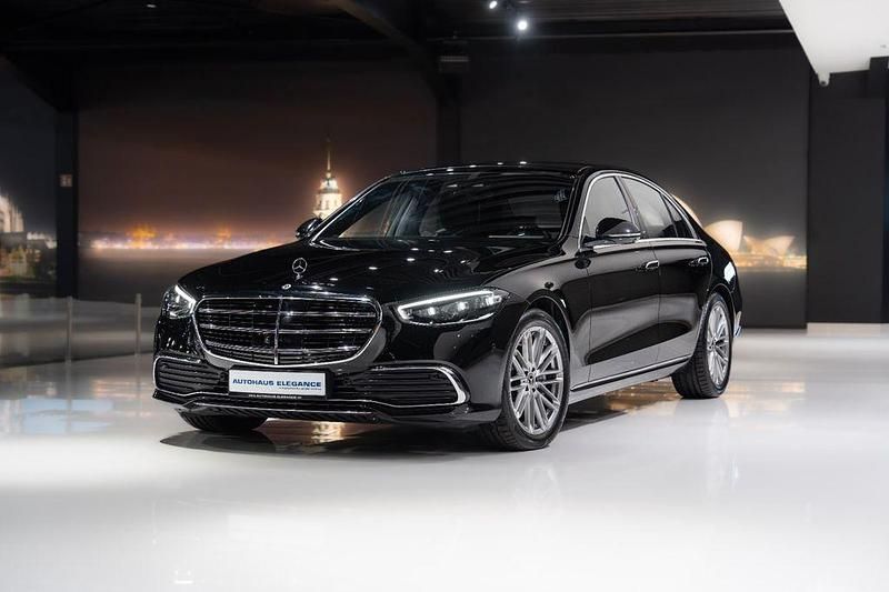 Obsidianschwarz metalliclack Gebraucht 2021 Mercedes S350 Limousine | 69.980 € (Fairer Preis) - Bild 1/4