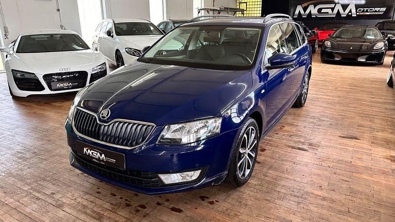 Blau Gebraucht 2015 Skoda Octavia Kombi | 9.600 € (Fairer Preis) - Bild 1/4