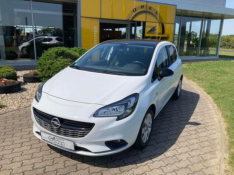 Weiß Gebraucht 2017 Opel Corsa Color Edition Kleinwagen | 9.750 € (Fairer Preis) - Bild 1/4
