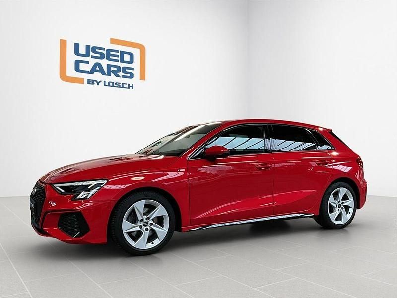 Gebraucht Audi A3 S-Line 150 PS (110 kW) 2021 Rot Limousine