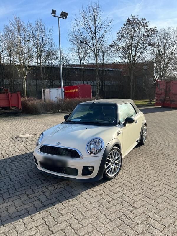 Weiß Gebraucht 2013 Mini John Cooper Works Cabriolet Cabrio | 11.480 € (Guter Preis) - Bild 1/4