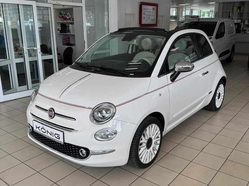 Weiß Gebraucht 2020 Fiat 500C Dolcevita Cabrio | 13.777 € (Fairer Preis) - Bild 1/4