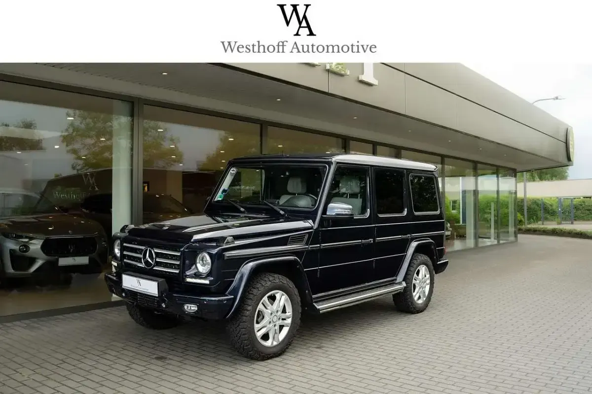 Gebraucht Mercedes G350 211 PS (155 kW) 2013 Tansanitblau metallic SUV