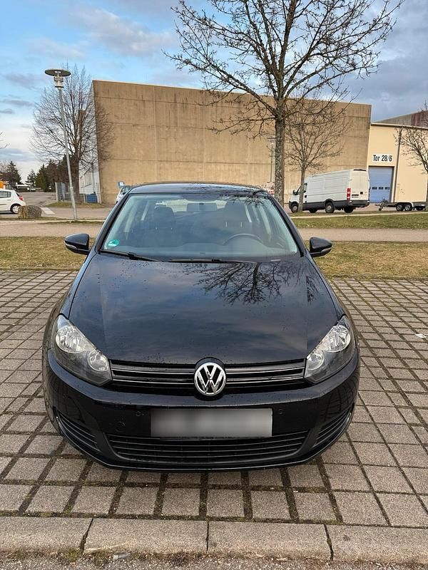 Gebraucht VW Golf VI 80 PS (58 kW) 2009 Schwarz Kleinwagen