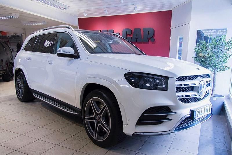 Weiß Gebraucht 2019 Mercedes GLS400 AMG SUV | 66.900 € (Fairer Preis) - Bild 1/4