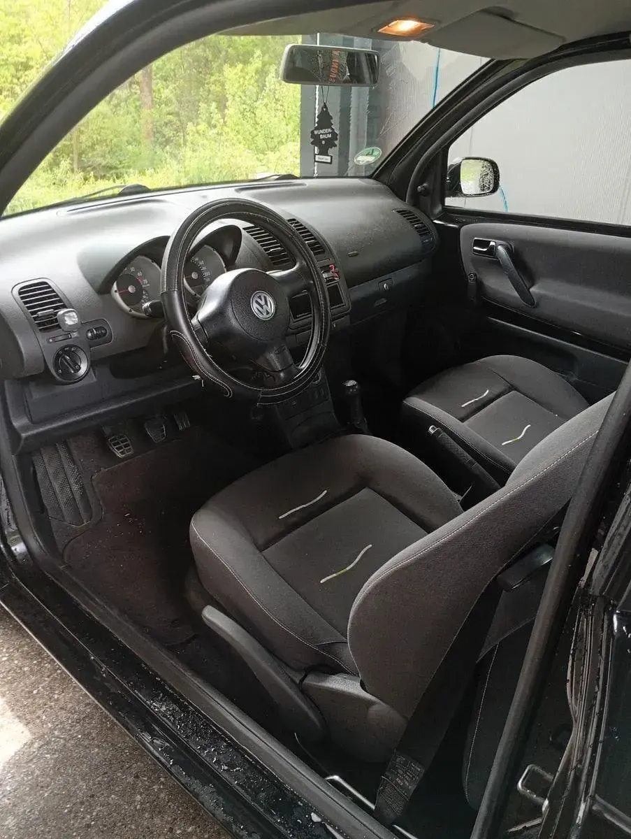 Gebraucht VW Lupo Basis 60 PS (44 kW) 2003 Schwarz Kleinwagen