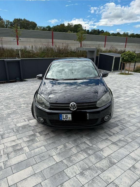 Schwarz Gebraucht 2010 VW Golf VI Comfortline Limousine | 4.300 € (Fairer Preis) - Bild 1/4