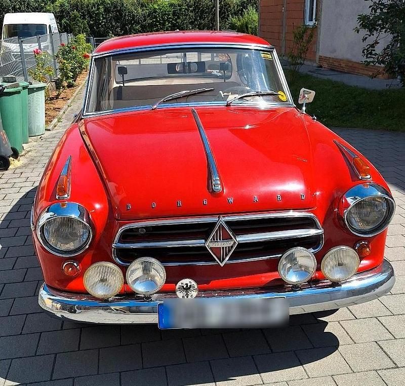 Rot Gebraucht 1960 Borgward Isabella Limousine | 9.999 € - Bild 1/4