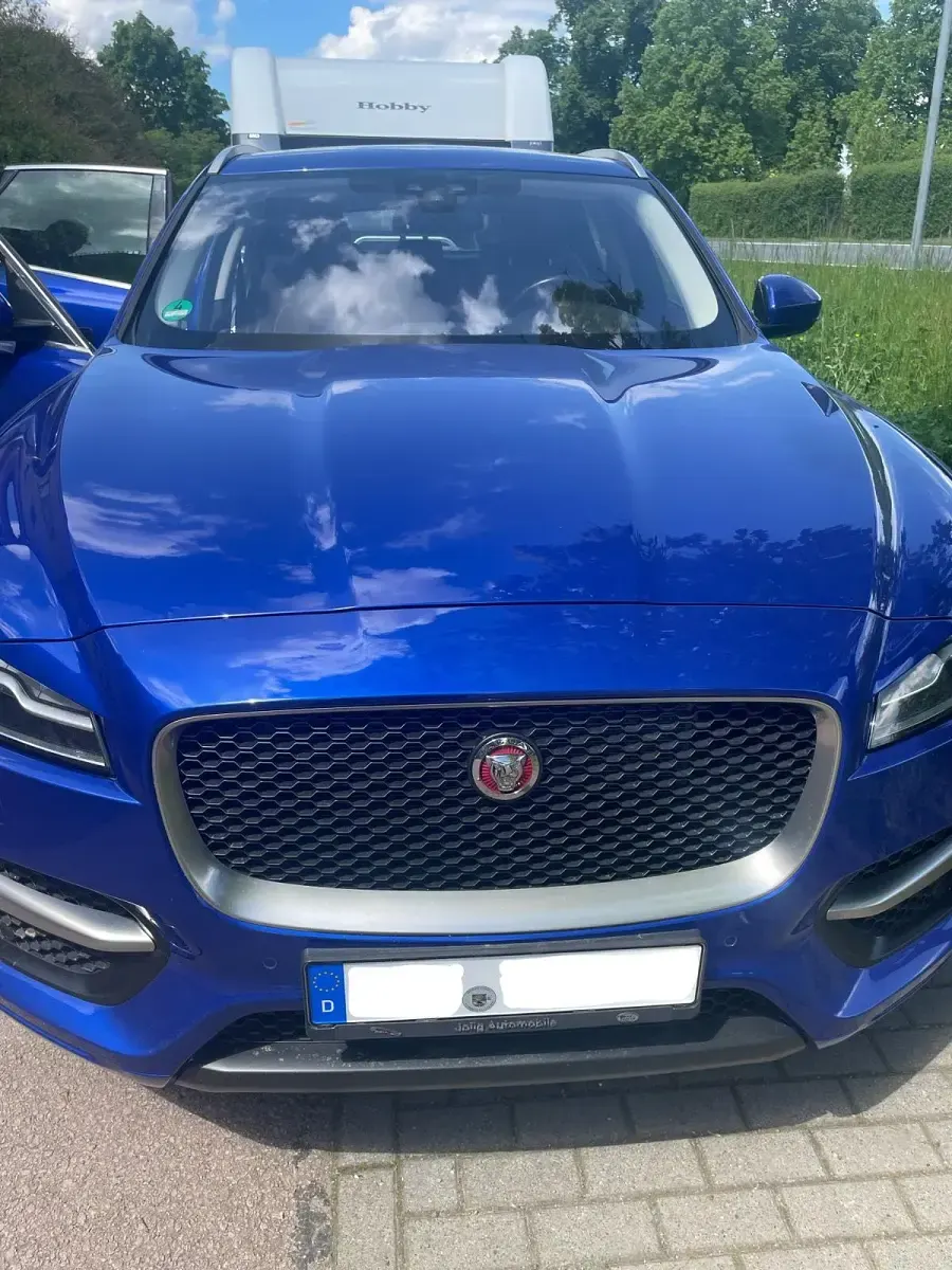 Gebraucht Jaguar F-Pace 240 PS (176 kW) 2017 Blau SUV