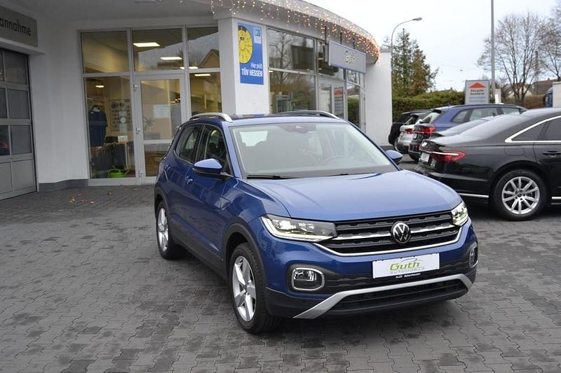 Gebraucht VW T-Cross Style 110 PS (80 kW) 2021 Blau SUV