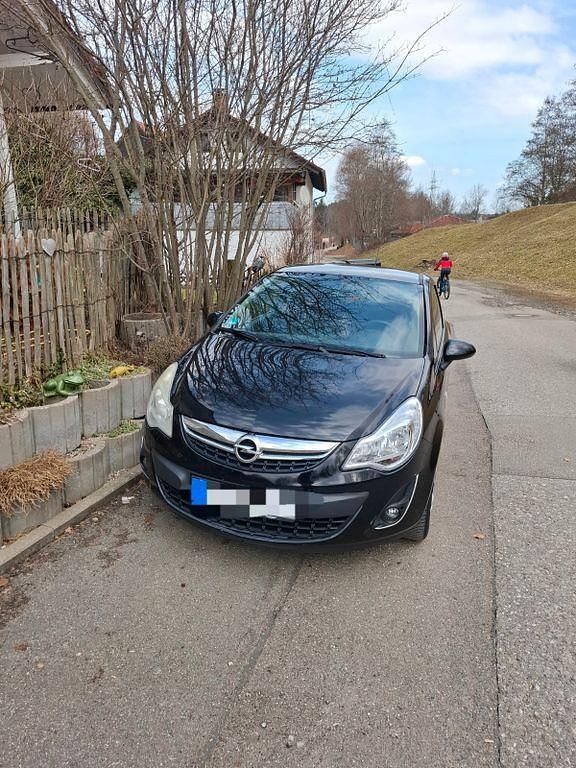 Gebraucht Opel Corsa Selection 87 PS (63 kW) 2011 Schwarz Kleinwagen