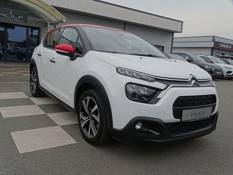 Gebraucht Citroën C3 Shine 82 PS (60 kW) 2023 Weiß lack weiss banquise/deckende lackie Kleinwagen