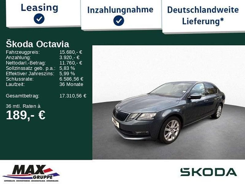 Silber Gebraucht 2018 Skoda Octavia Clever Limousine | 15.680 € (Guter Preis) - Bild 1/3