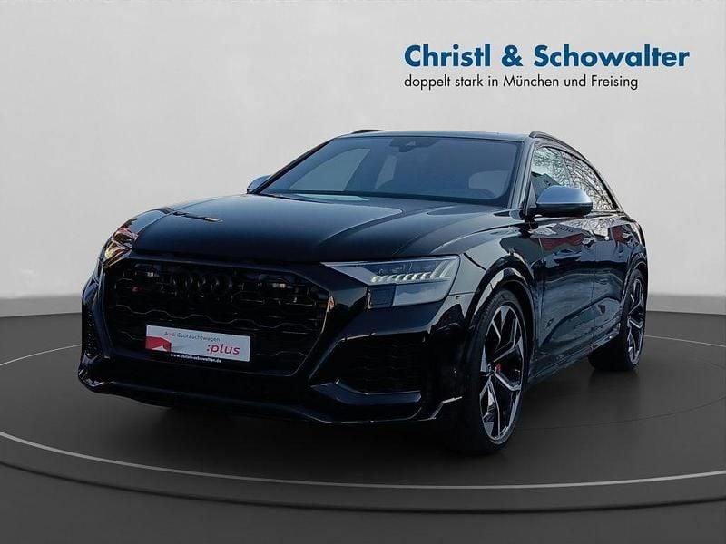 Mythosschwarz metallic Gebraucht 2023 Audi RS Q8 Ambiente SUV | 107.502 € (Superpreis) - Bild 1/4