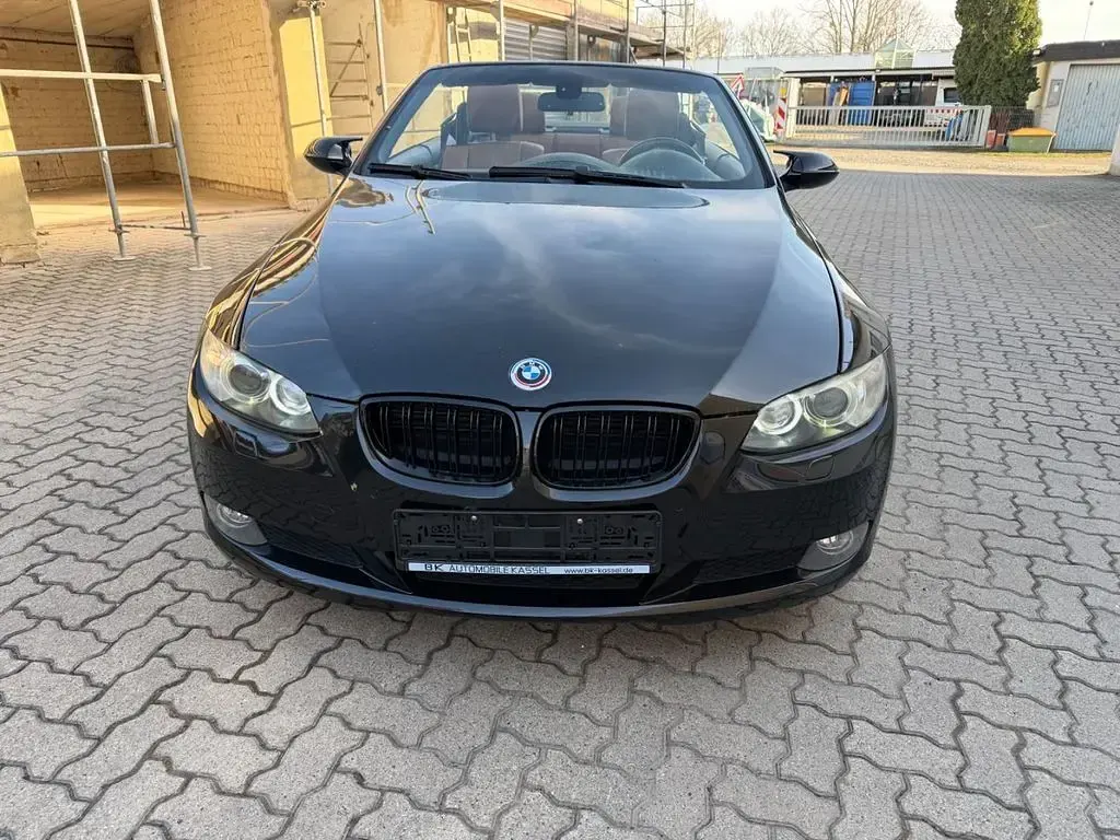 Gebraucht BMW 320 Cabriolet Sport Line 170 PS (125 kW) 2008 Schwarz Cabrio