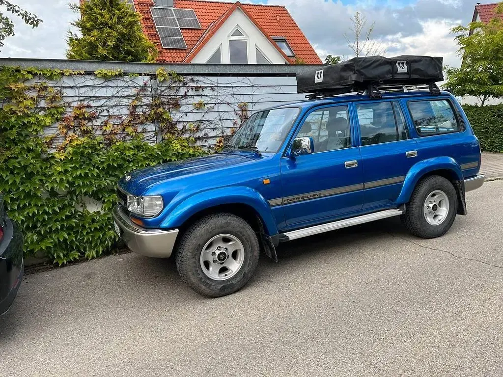 Gebraucht Toyota Land Cruiser 160 PS (117 kW) 1992 Blau SUV
