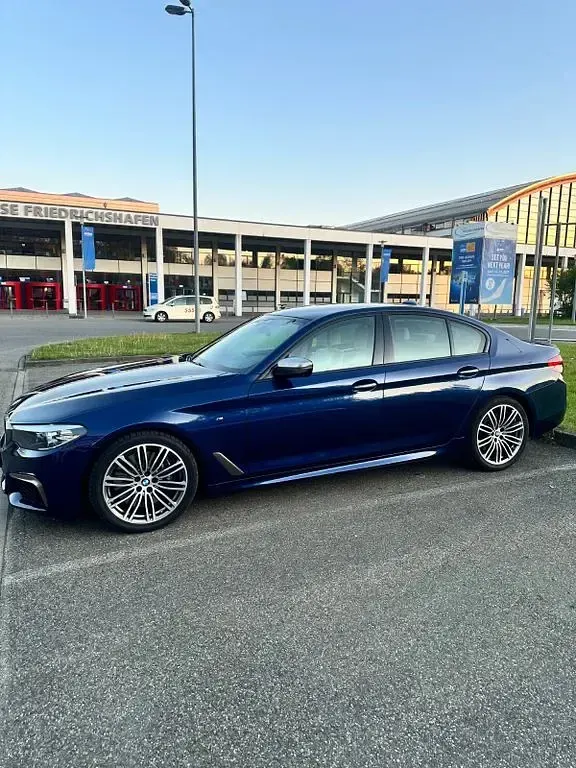 Occasion BMW M550 Performance 462 ch (339 kW) 2017 Bleue Berline