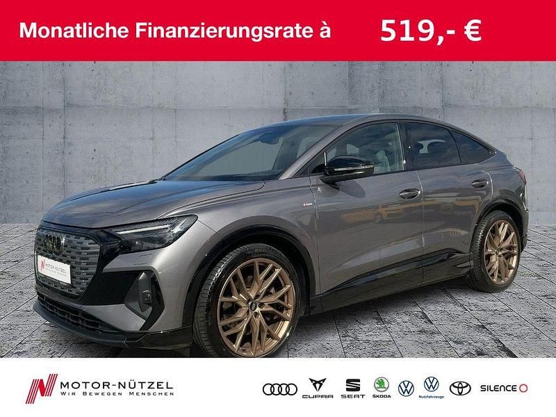 Grau Gebraucht 2022 Audi Q4 Sportback e-tron Ambiente SUV | 38.930 € (Fairer Preis) - Bild 1/4