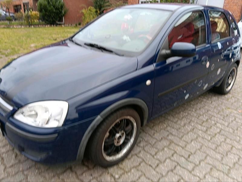 Blau Gebraucht 2004 Opel Corsa Kleinwagen | 700 € (Guter Preis) - Bild 1/4