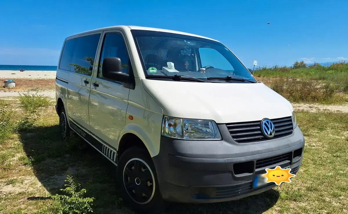 Gebraucht VW Transporter 105 PS (77 kW) 2004 Weiß Van