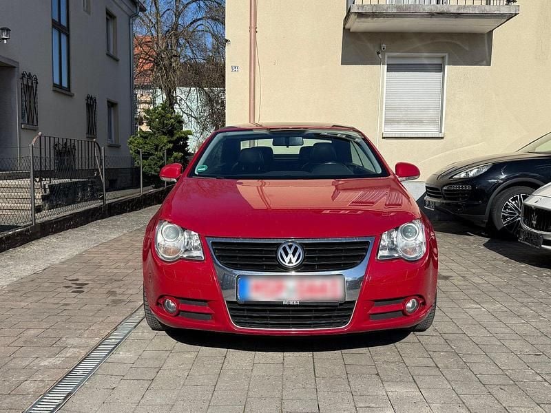 Gebraucht VW Eos 140 PS (102 kW) 2007 Rot Cabrio
