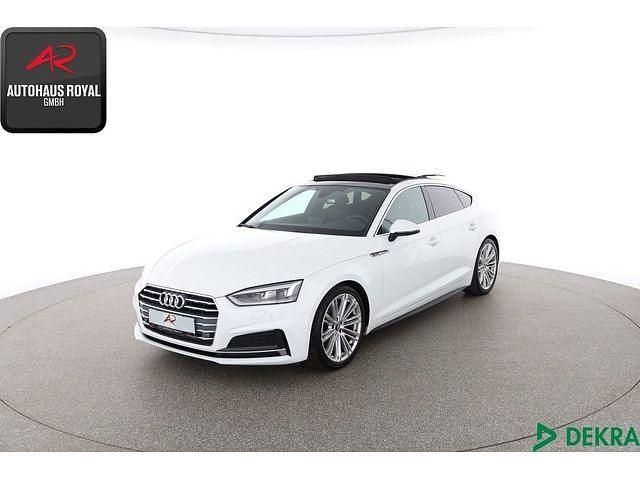 Weiß Gebraucht 2019 Audi A5 Sportback S-Line Limousine | 23.880 € (Superpreis) - Bild 1/1