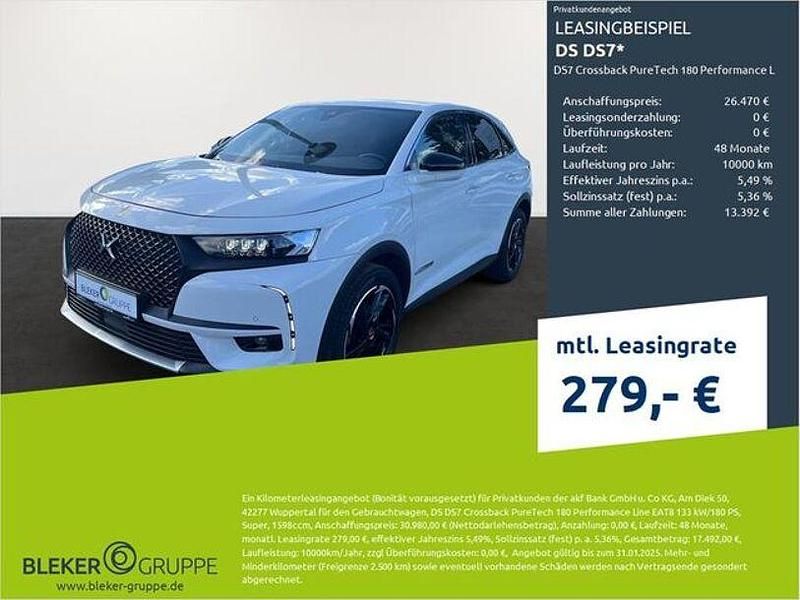 Weiss Gebraucht 2022 DS Automobiles DS4 Crossback SUV | 24.480 € (Fairer Preis) - Bild 1/3